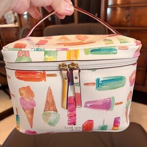 Kate Spade Multicolor Ice Cream Print Bag  RARE Print